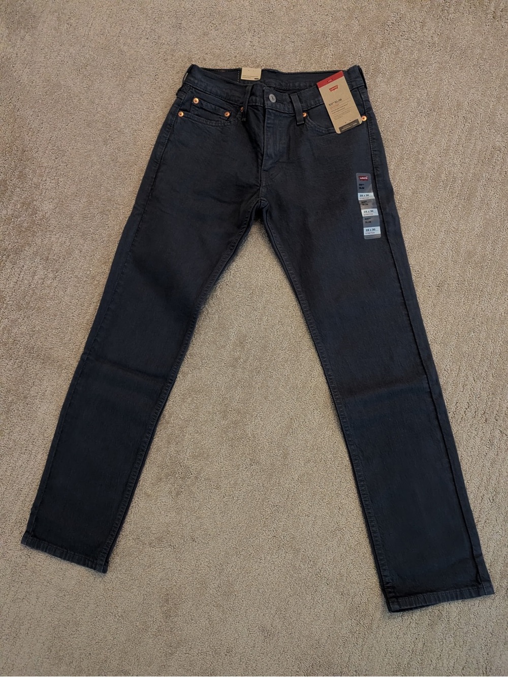 Men’s Grey Levi's 511 slim mens jeans
